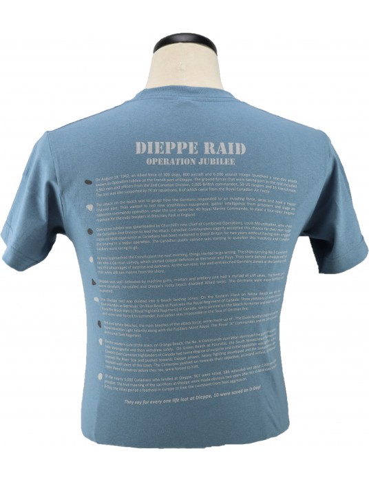 Army T-Shirt Dieppe Raid Operation Jubilee: Textured T-Shirts