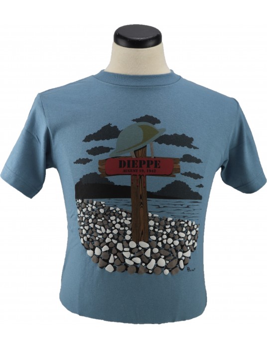 Army T-Shirt Dieppe Raid Operation Jubilee: Textured T-Shirts