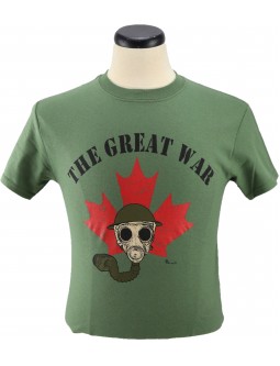 T-Shirt The Great War: Shop For Canadian WW1 Cotton T-shirts!