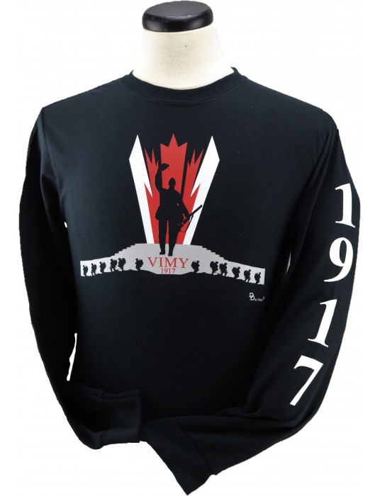 Long Sleeve Shirt: Canadian Armed Forces Vimy Ridge T-Shirts!