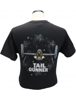 Air Force T-Shirt The B-25 Mitchell Bomber With Tail Gunner  T-shirts