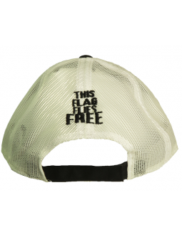 Military Hat This Flag Flies Free: Mesh-back CDN Ball Cap!